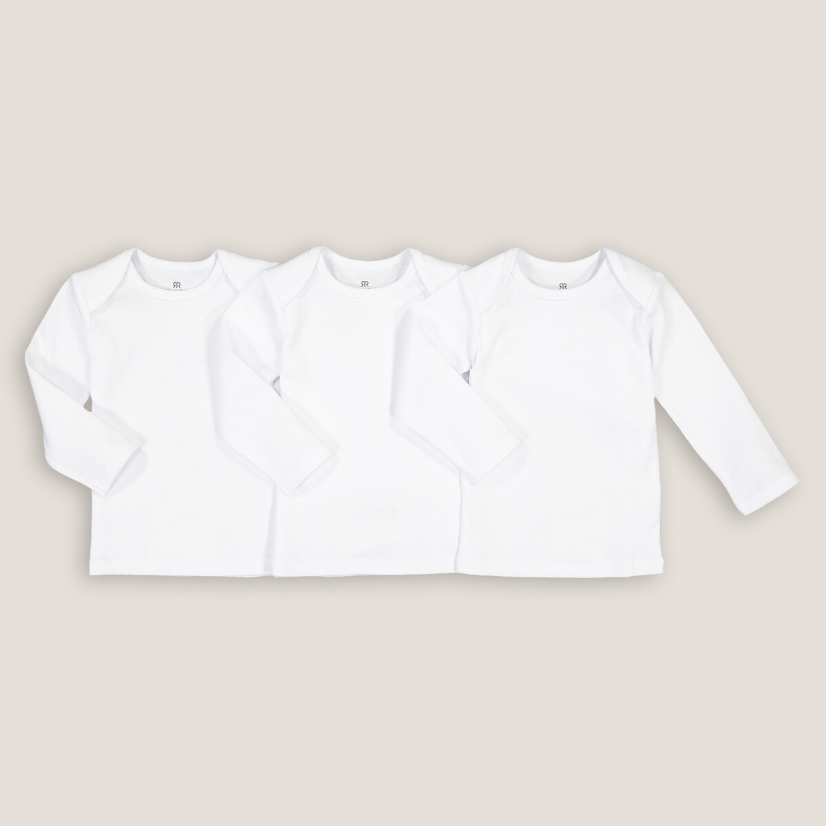 La Redoute Collections Pack Of 3 Vests In Organic Cotton By La Redoute