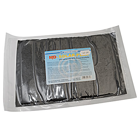MARSTON-DOMSEL Solar-Plax, UV curing GRP repair film, 150x220mm