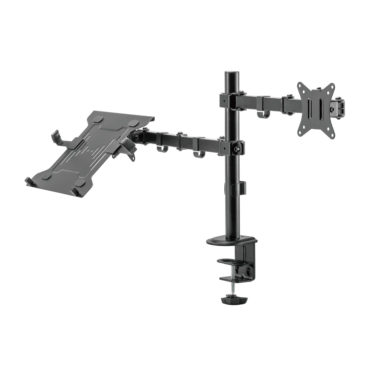ElectrIQ Monitor Arm with Laptop Tray