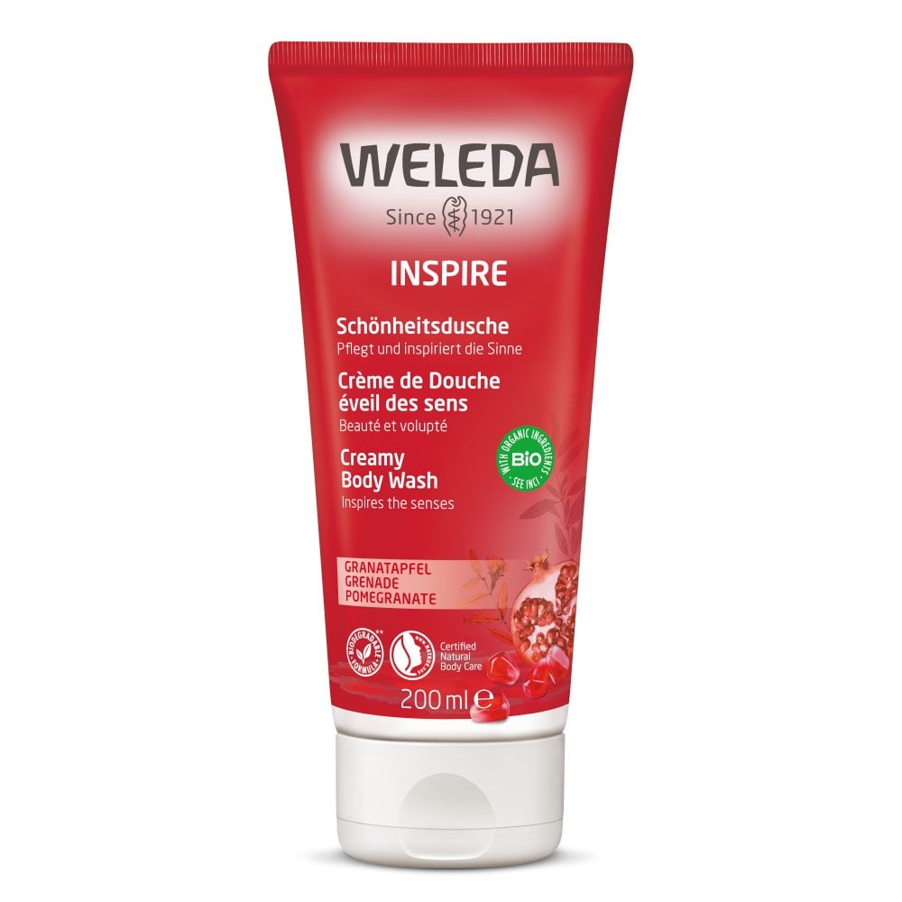 Weleda Pomegranate Creamy Body Wash 200ml