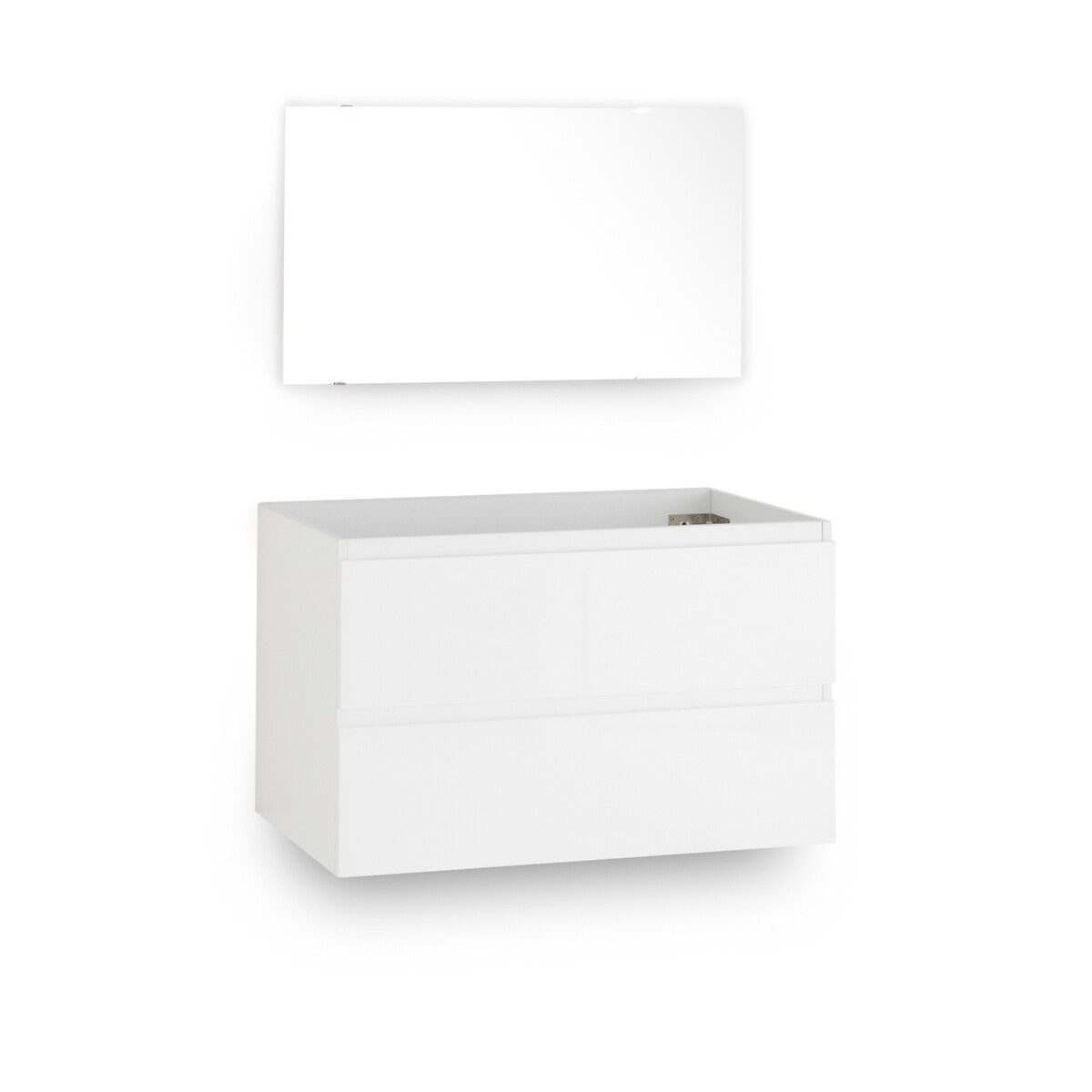 SO'HOME Pacci L80cm Wall-mounted Sink Unit & Mirror
