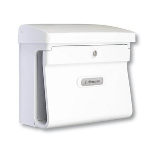 BURGWÄCHTER BURG-WÄCHTER Letterbox Bremen 885 W Plastic White