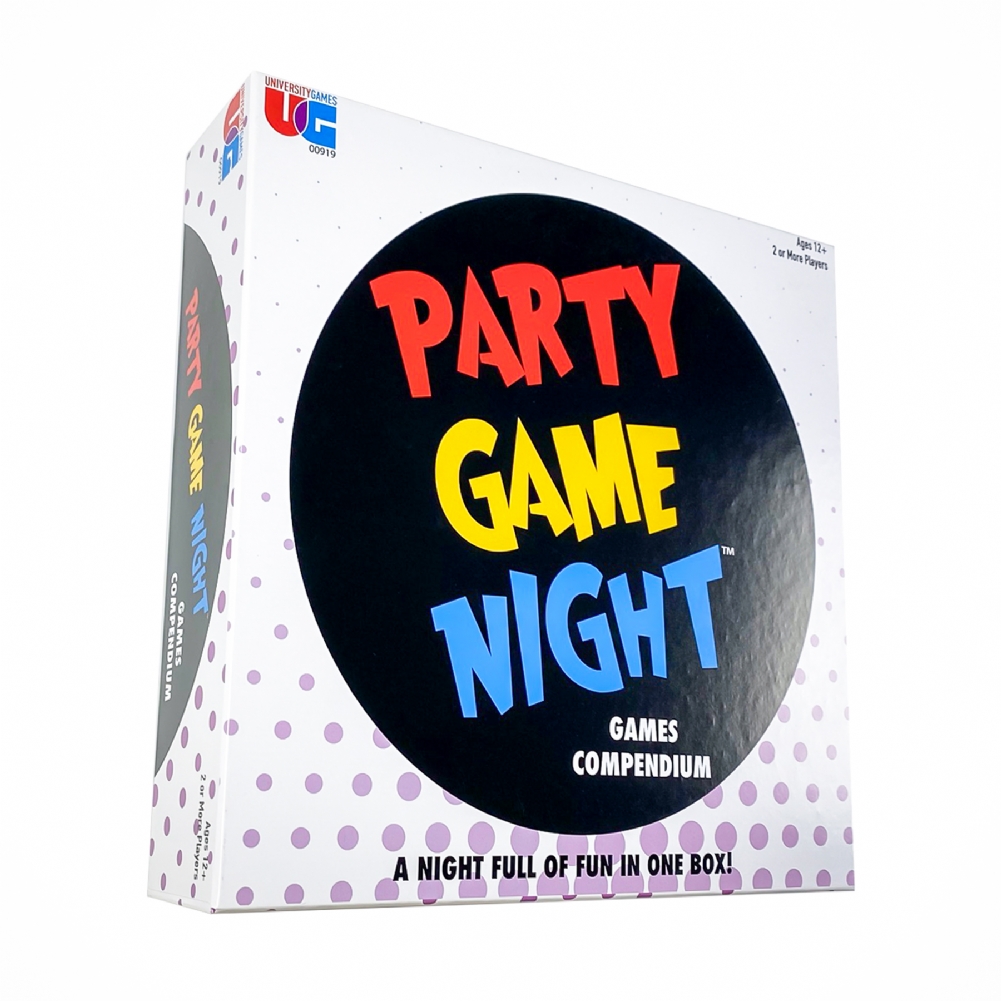 University Games Party Game Night Games Compendium