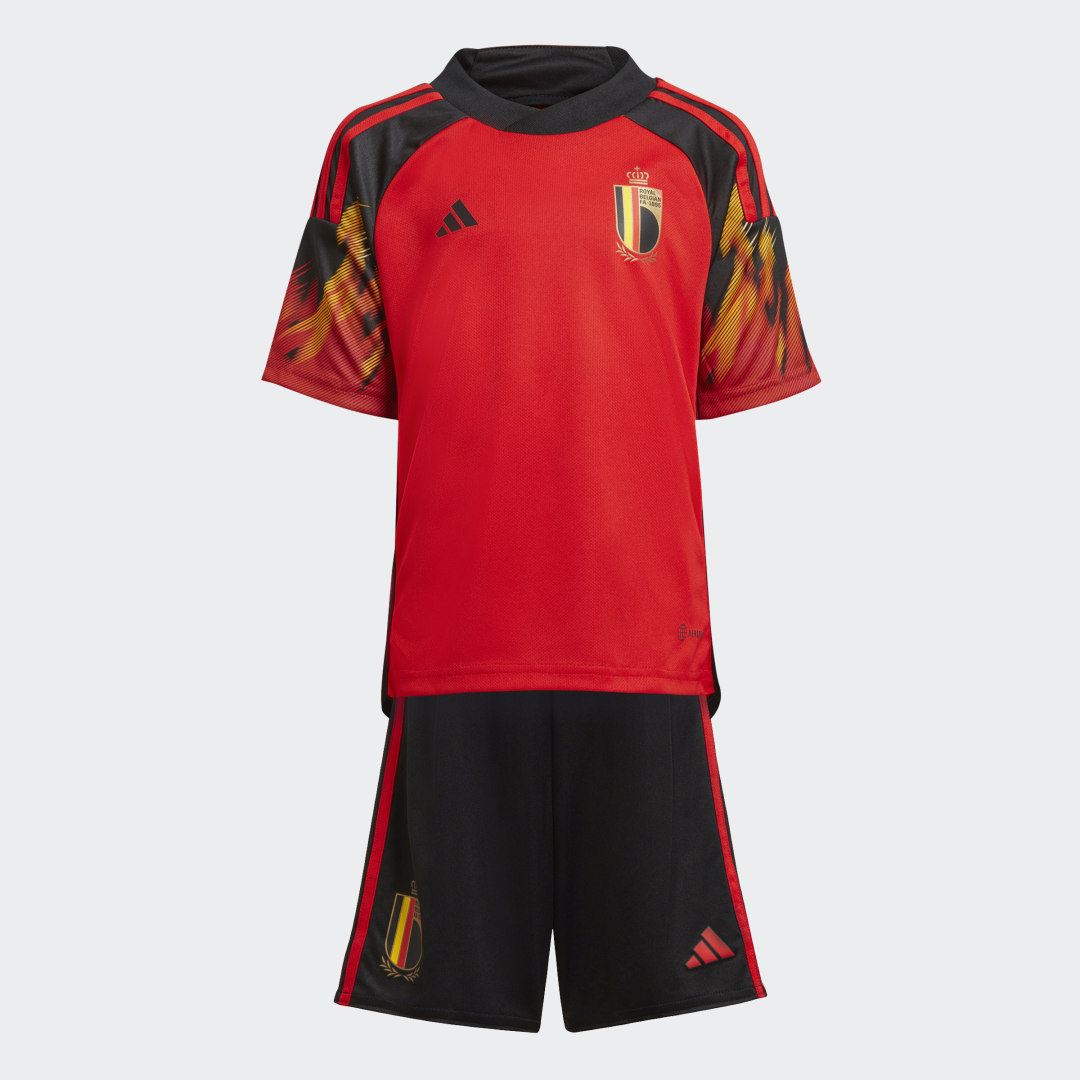 Adidas Belgium Home Mini Kit 2022|Red|18-24 months