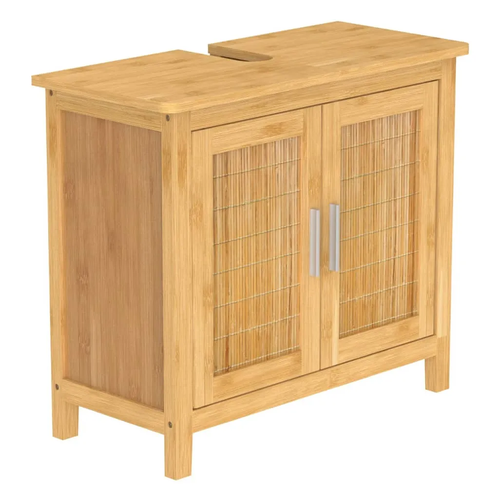 SCHÜTTE EISL Bathroom Base Cabinet Bamboo 67x28x60 cm