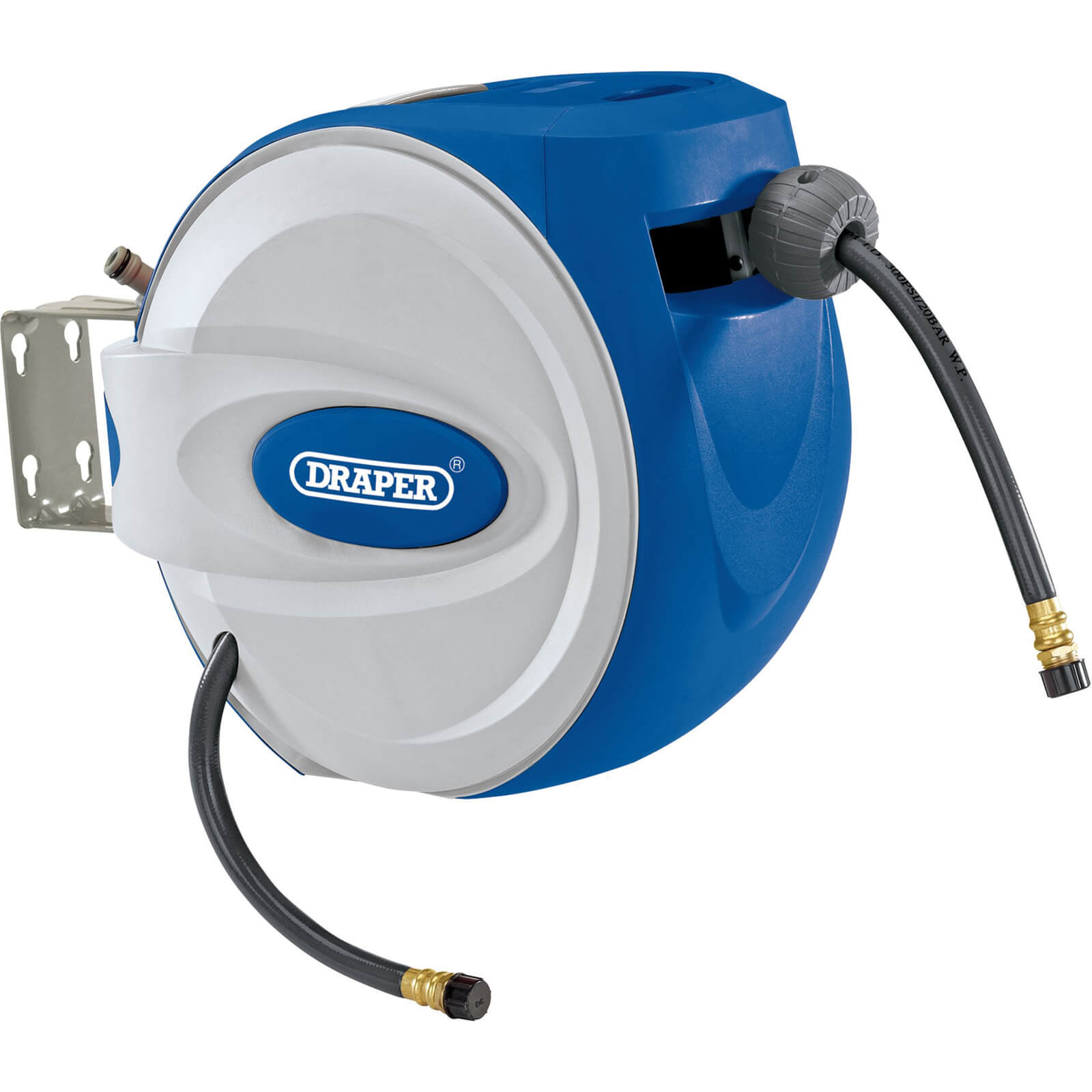 Retractable Air Hose Reel (30M) - 15049 blue,gray