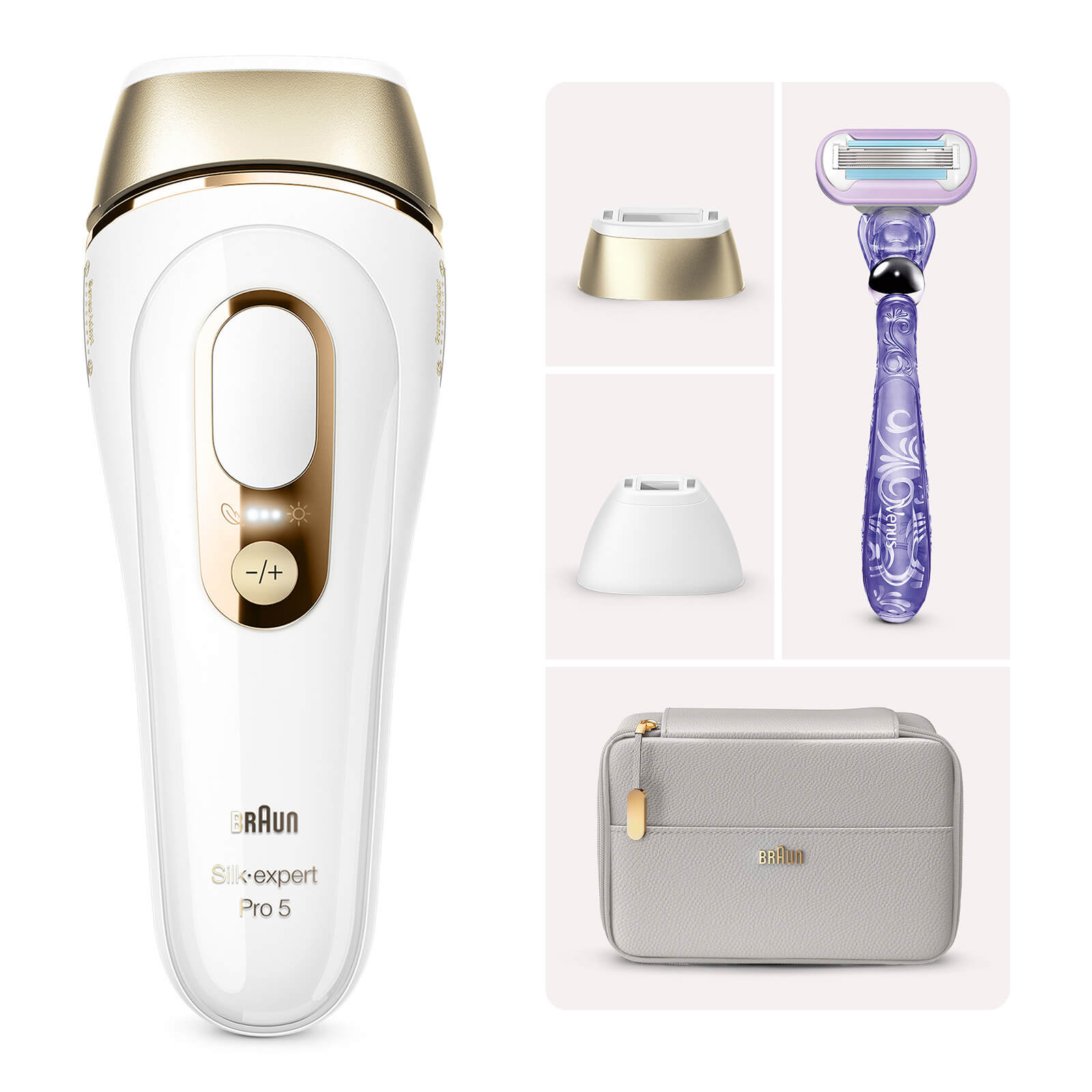 Braun Silk-expert Pro 5 Pl5157 Ipl With Body Mini Trimmer Bs1000