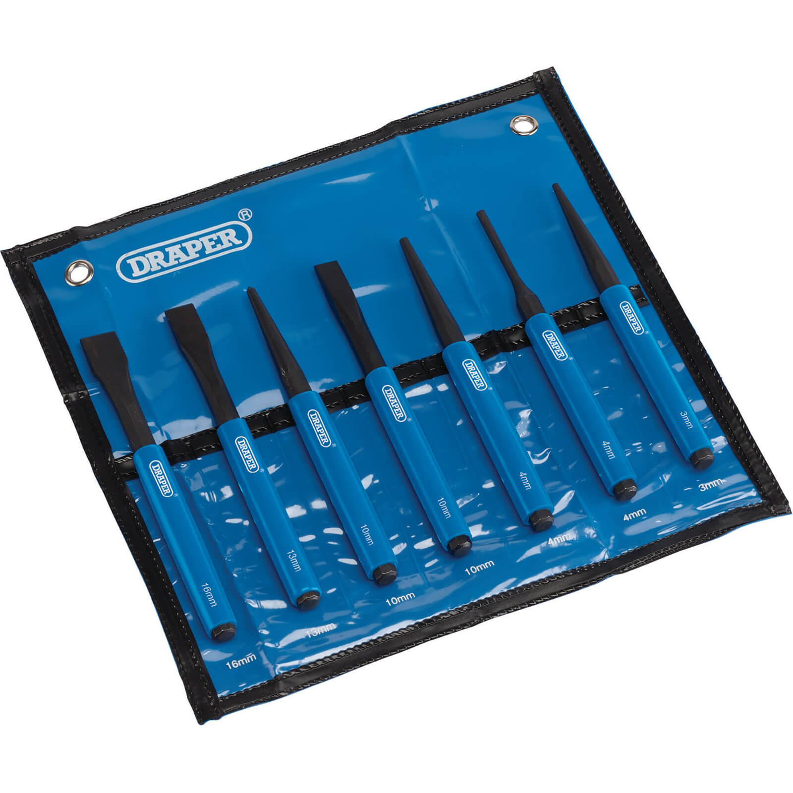 Draper 23187 Chisel and Punch Set (7 Piece)