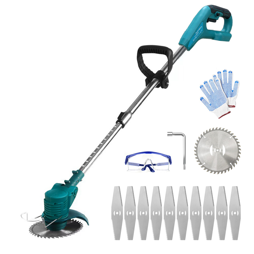 TEETOK Cordless Strimmer Grass Trimmer Garden Lawn Mowers-Makita Compatible