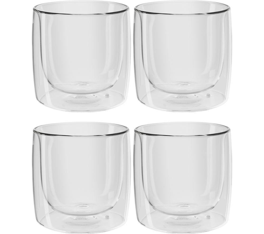  Sorrento Double Wall Whiskey Glasses - Pack Of 4