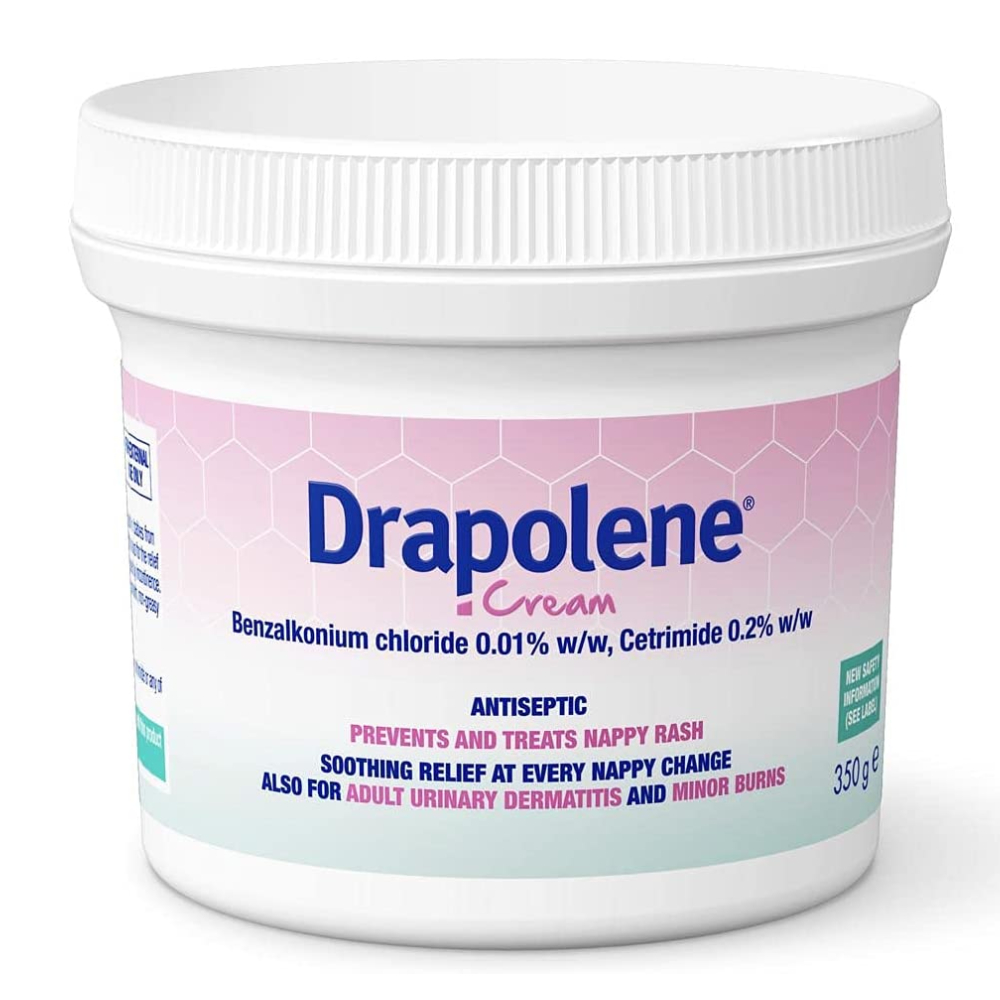 Drapolene Cream 350g Tub | For Sore Skin Caused by Incontinence