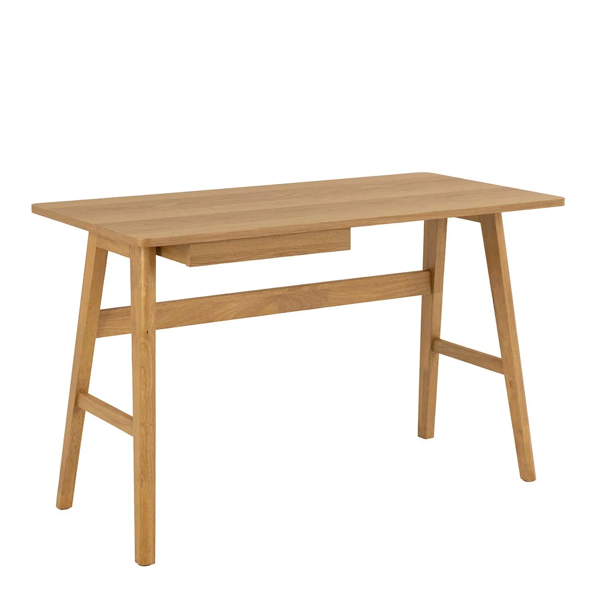 Barnett Office Desk in Oak, none