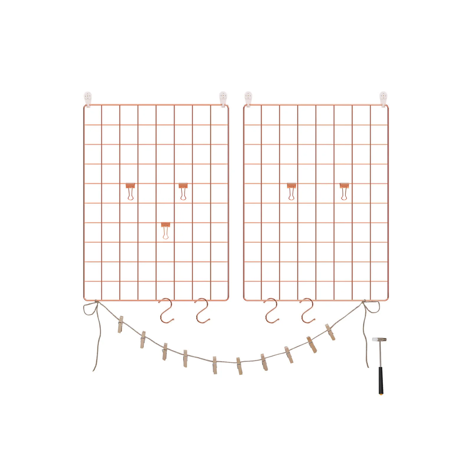 SONGMICS Wall Grid Photo Panel