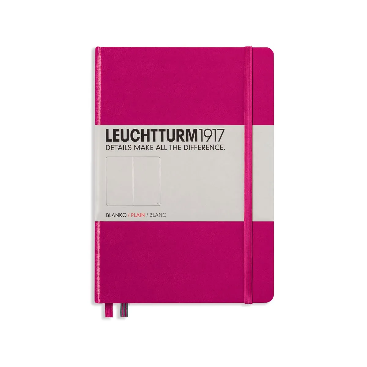 Leuchtturm Leuchtturm 1917 Notebook Plain A5, Berry | Pads & Books > Notebooks > Notebooks