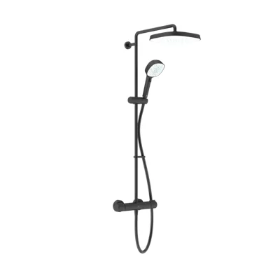 Mira Showers Mira Relate EV Thermostatic Bar Mixer Shower with Adjustable Handset - Matt Black