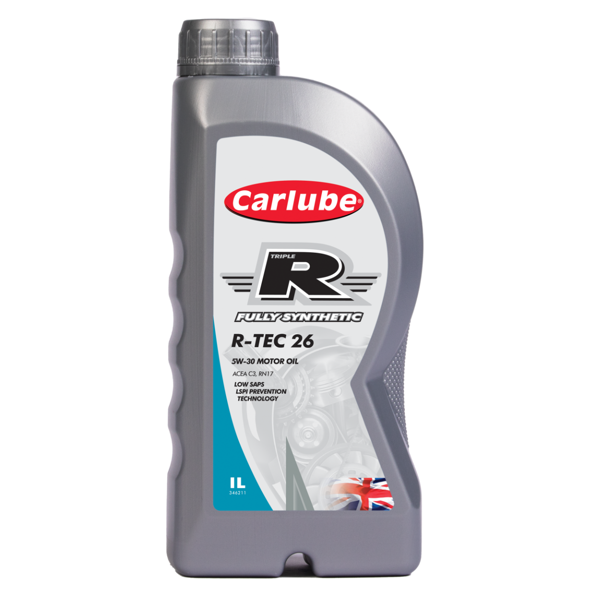 Carlube Triple R 5w-30 Fully Synthetic Engine Oil R-tec 26 1l