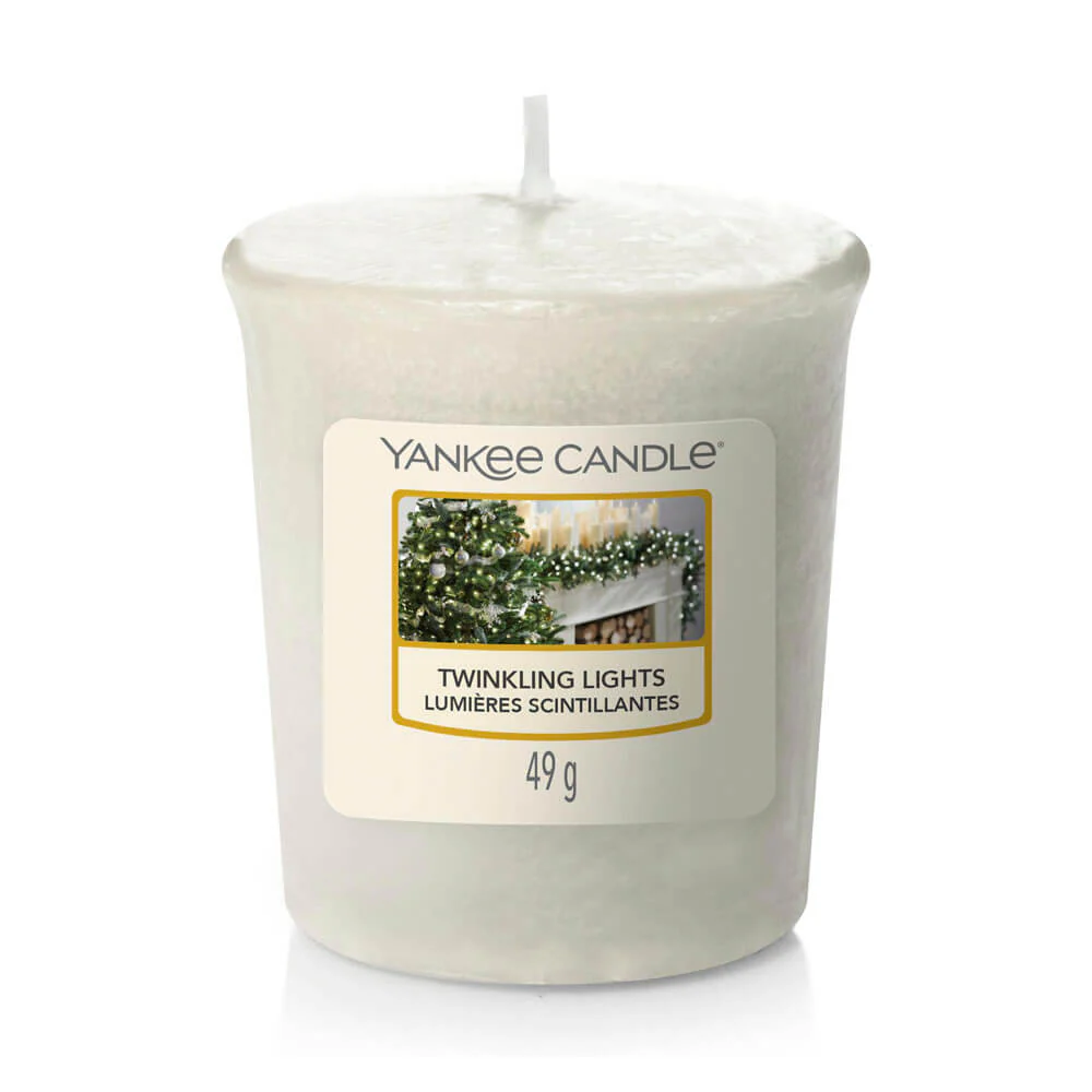 Yankee Candle Votive Candle - Twinkling Lights