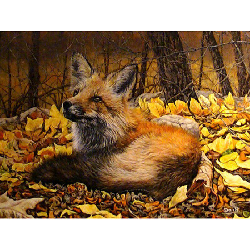 Fiyo Diamond Painting Fox Diamond Painting Kit Daimond Painting 20X30CM