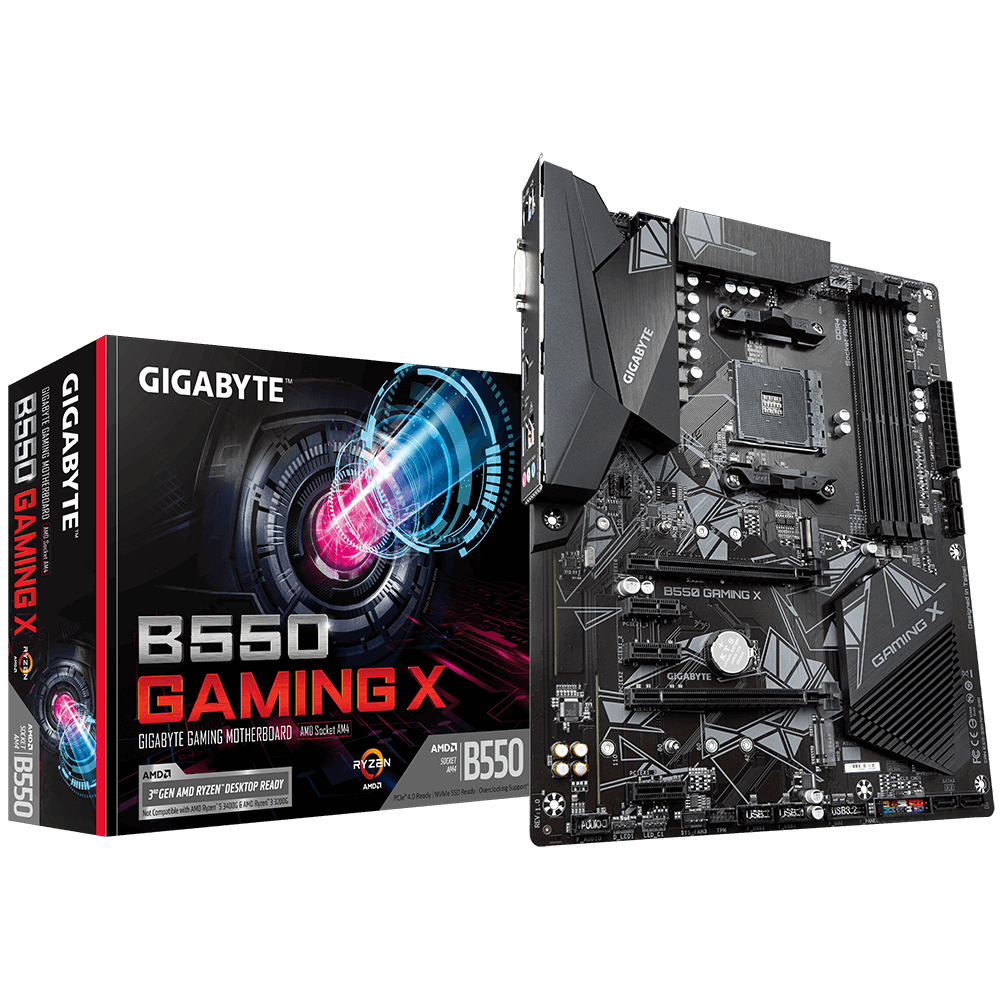 GIGABYTE B550 Gaming X Socket AM4 ATX AMD B550