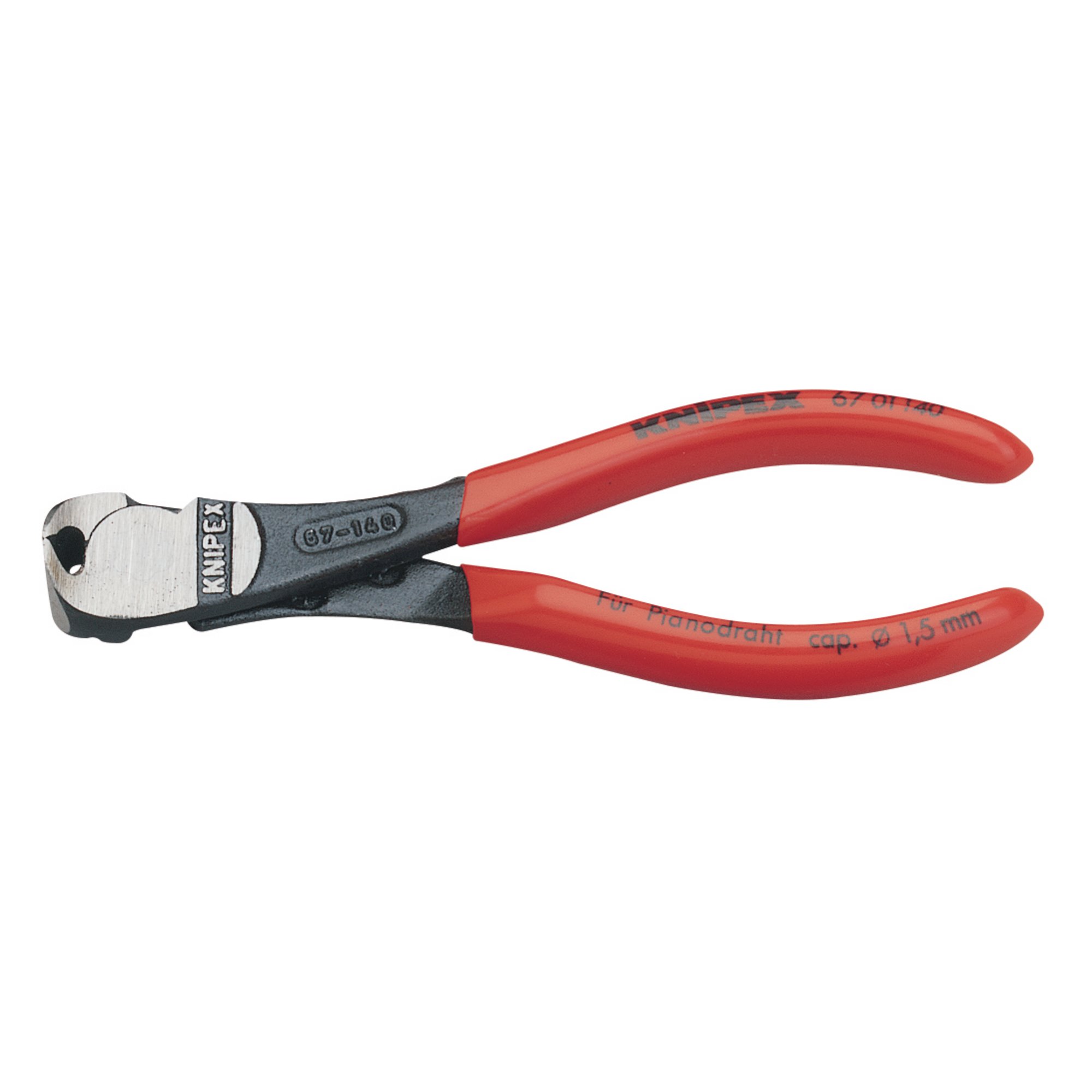 Draper Knipex 67 01 140 High Leverage End Cutting Nippers, 140mm