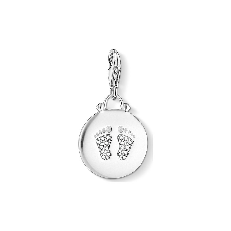 Thomas Sabo Charm Club Baby Feet Charm, Silver