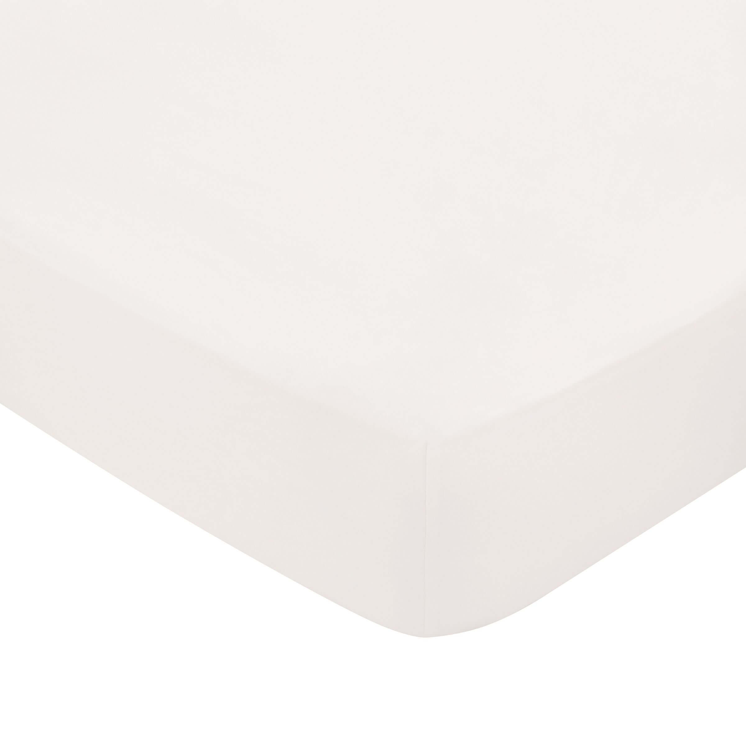 Bedeck Of Belfast Fine Linens 1000 Thread Count Egyptian Cotton Double Fitted Sheet, Chalk
