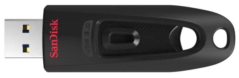 SanDisk 64 GB Ultra USB 3.0 Memory Stick - Black, Black
