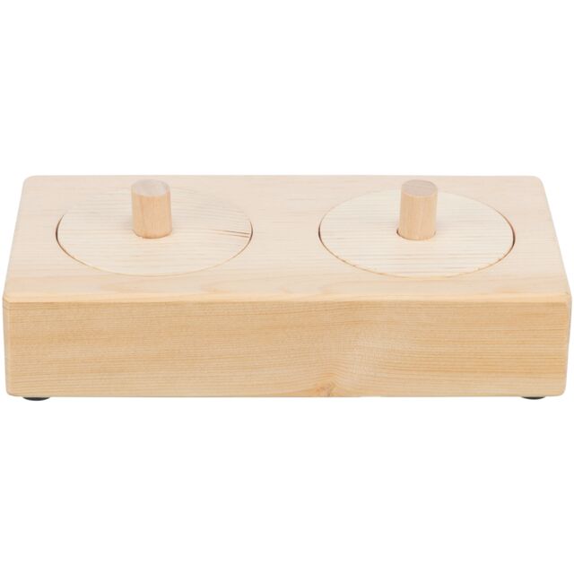 Trixie Snack Box for Small Animals Wood - 14x3x7cm
