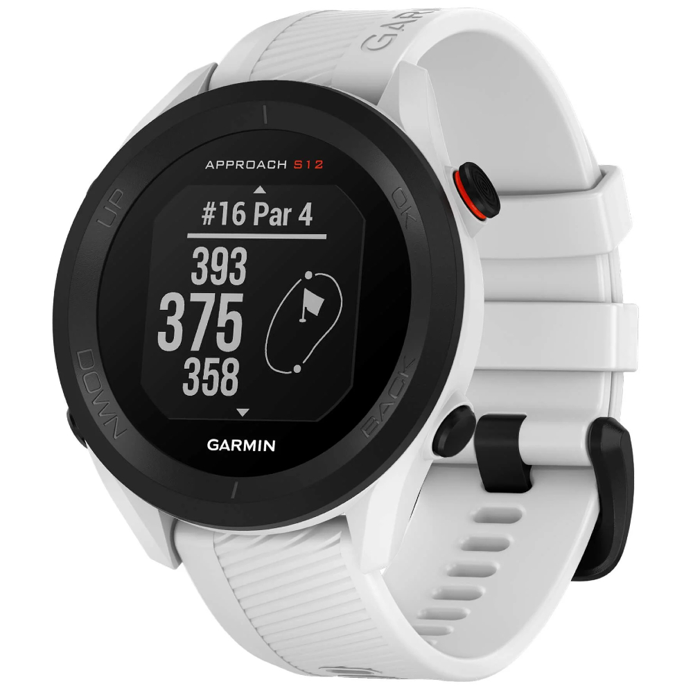 Garmin Approach S12 Golf Watch - White