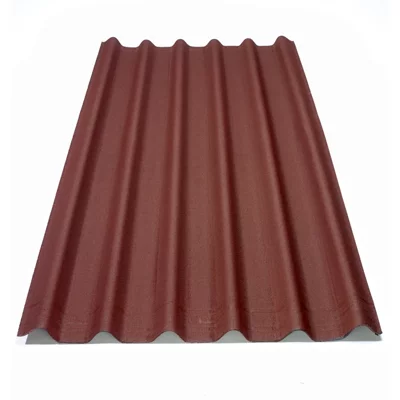 ONDULINE Red Bitumen Corrugated Roofing Sheet (L)2M (W)820mm (T)2.6mm