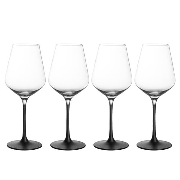 Villeroy & Boch 'Manufacture Rock' Set of 4 White Wine Glasses