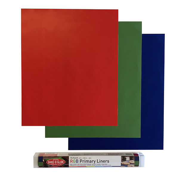 Bake-o-Glide - RGB Primary Non-Stick Cooking & Baking Liners