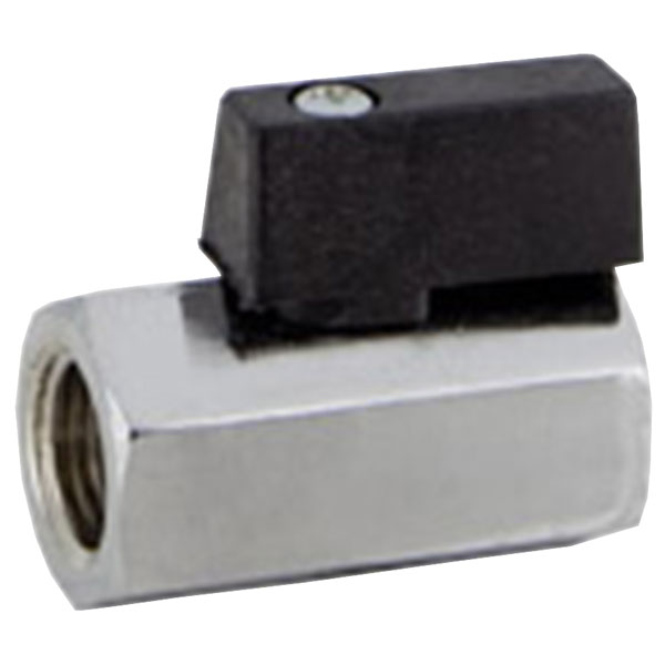Norgren 601112118 Mini Ball Valve Through-Flow G1/8 Female/Female