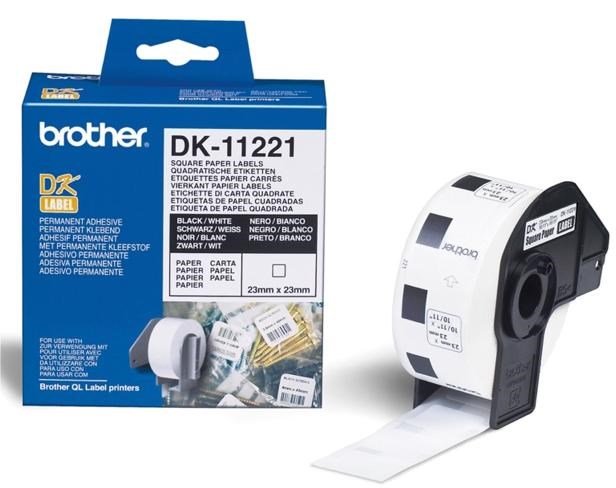 Brother Square Paper Label
