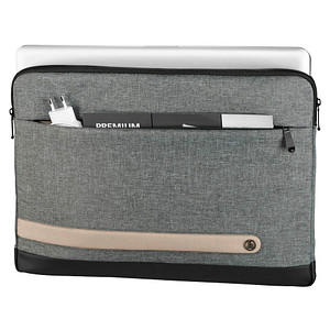 Hama Design Line Terra 15.6" Laptop Sleeve - Grey, Silver/Grey