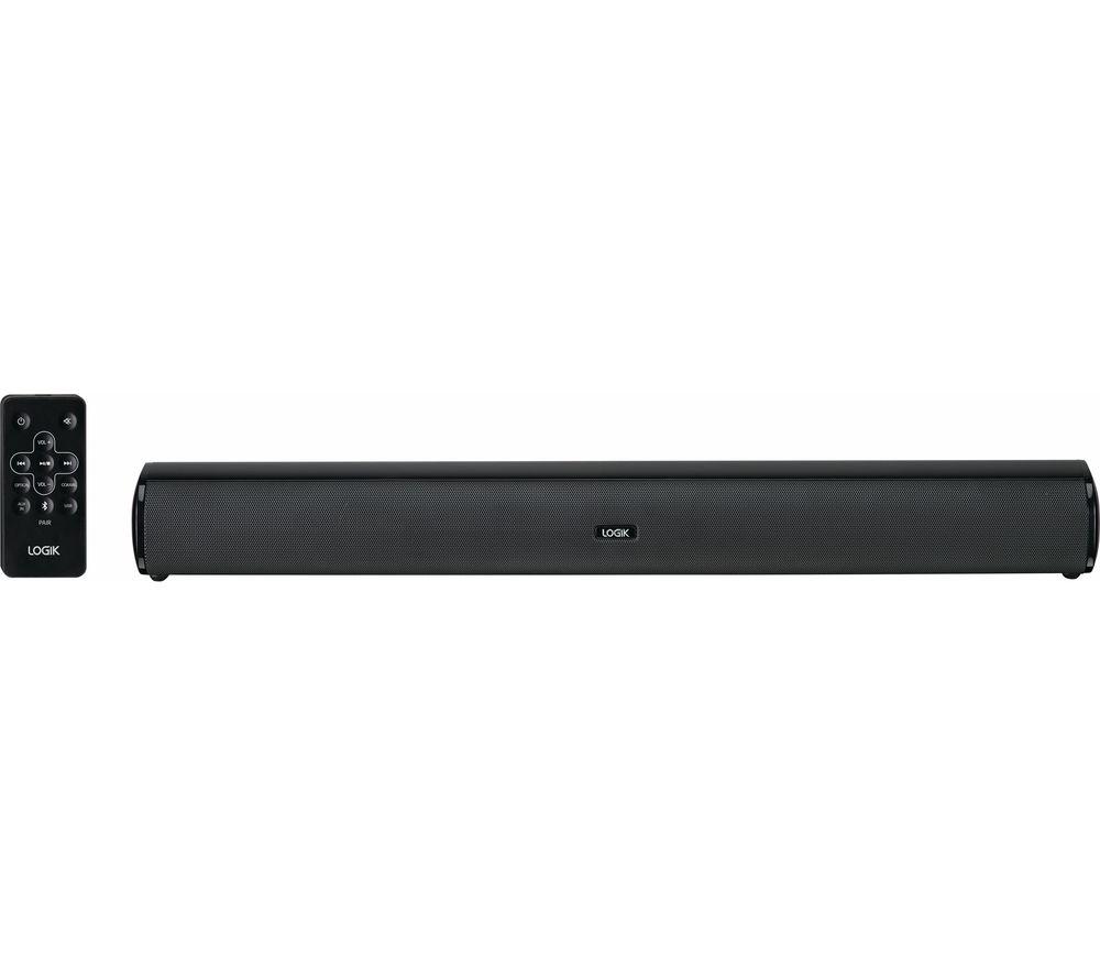 Lsb20b21 2.0 Compact Sound Bar, Black