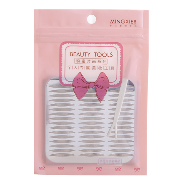 Mingxier - Glue-free Lace Double Eyelid Tape - Olives - 240sets