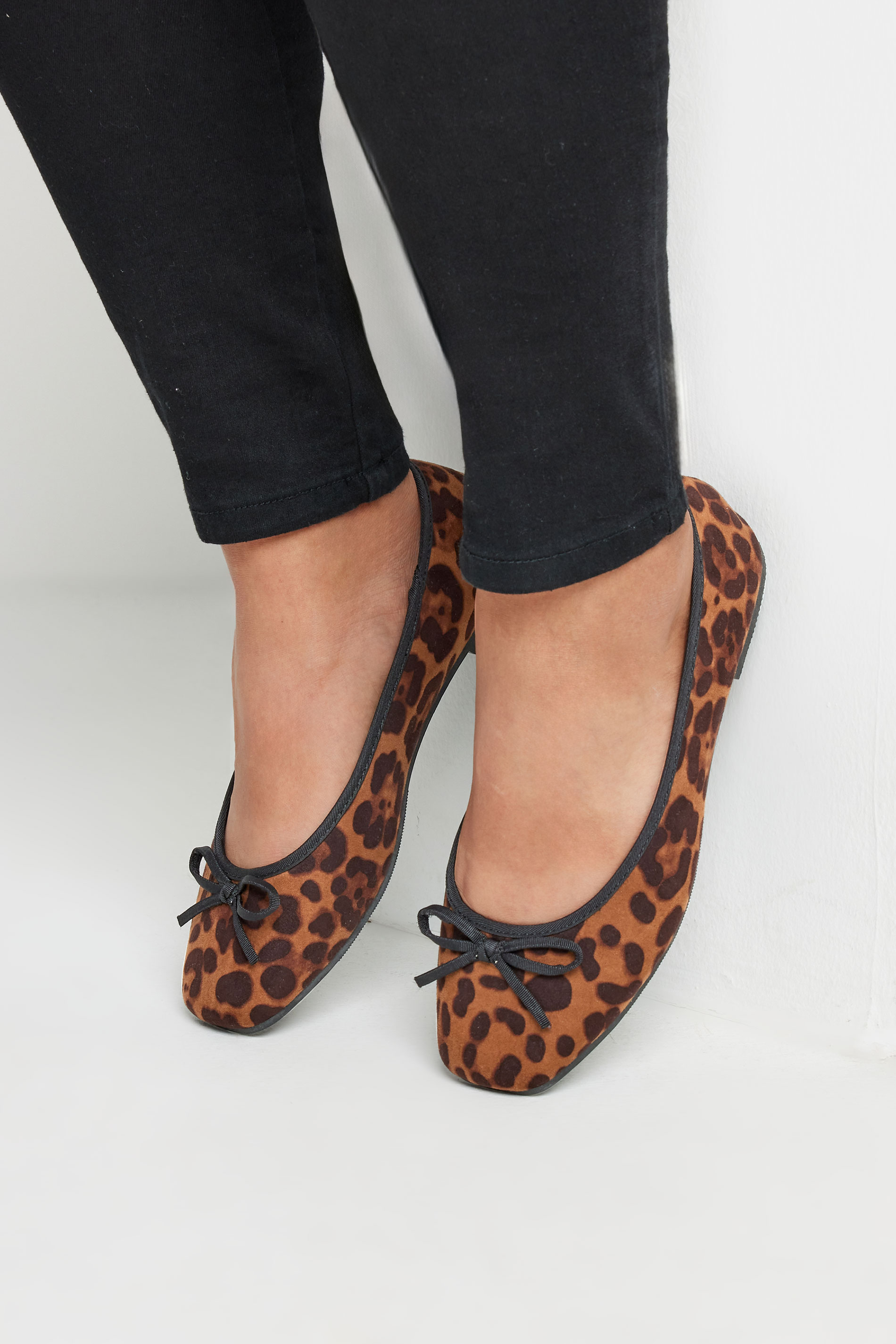 Leopard Print Ballet Pumps