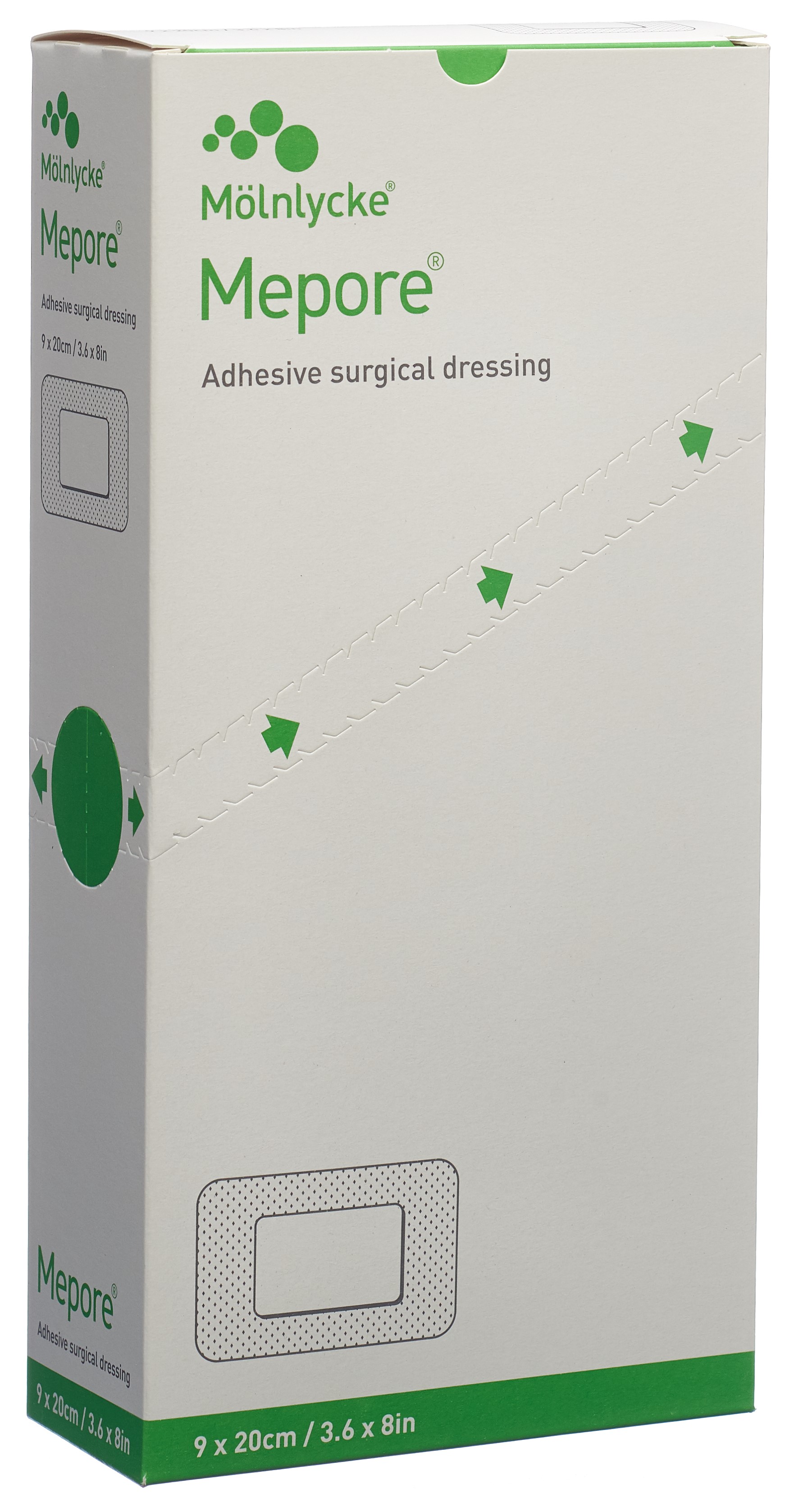 Mepore Self-Adhesive Dressing 9x20cm