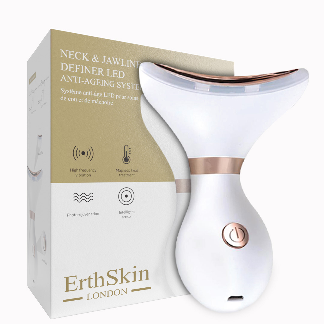Erth Skin London Neck & Jawline Definer LED Anti Ageing System
