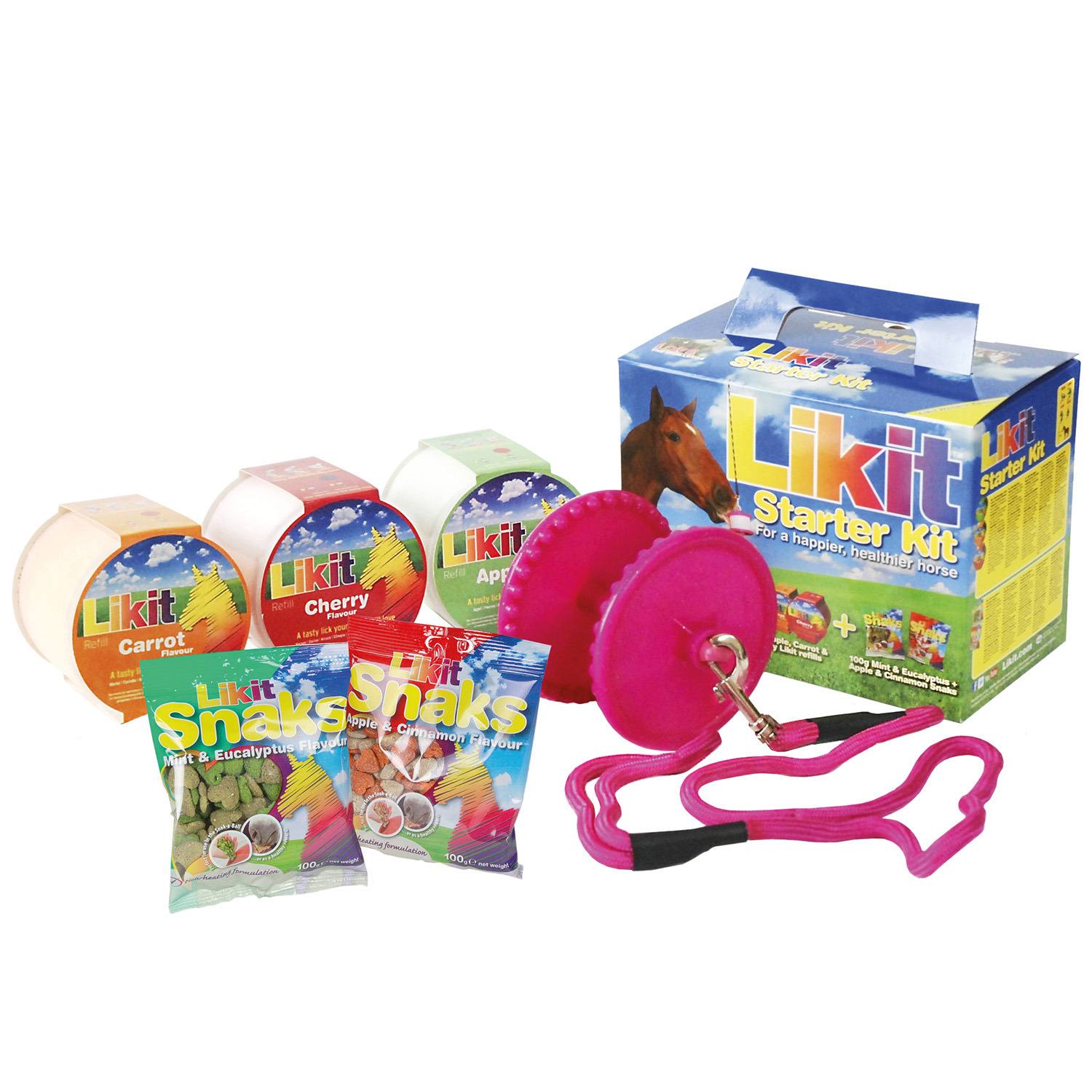 Likit Horse Toys | Likit Starter Kit Colour Glitter Pink