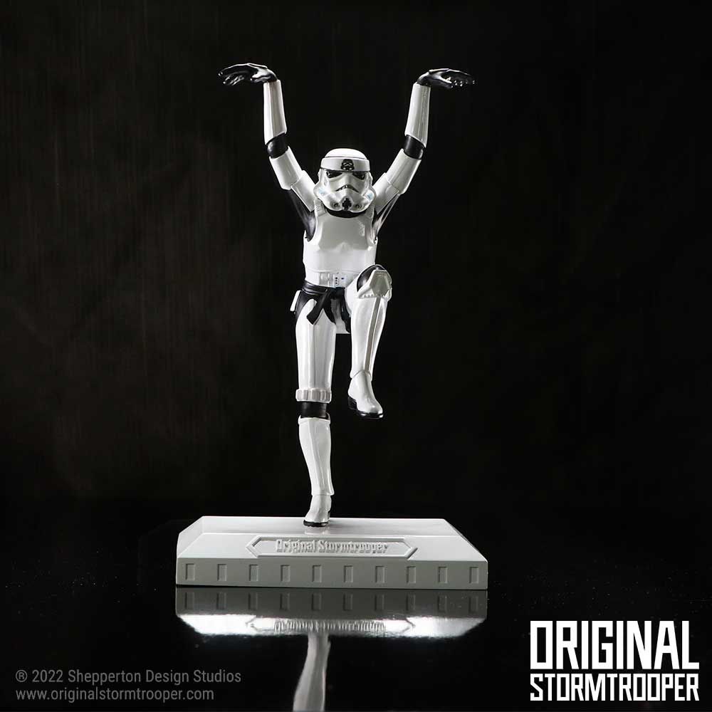 Star Wars Stormtrooper The Karate Trooper Crane Kick 8” Figure