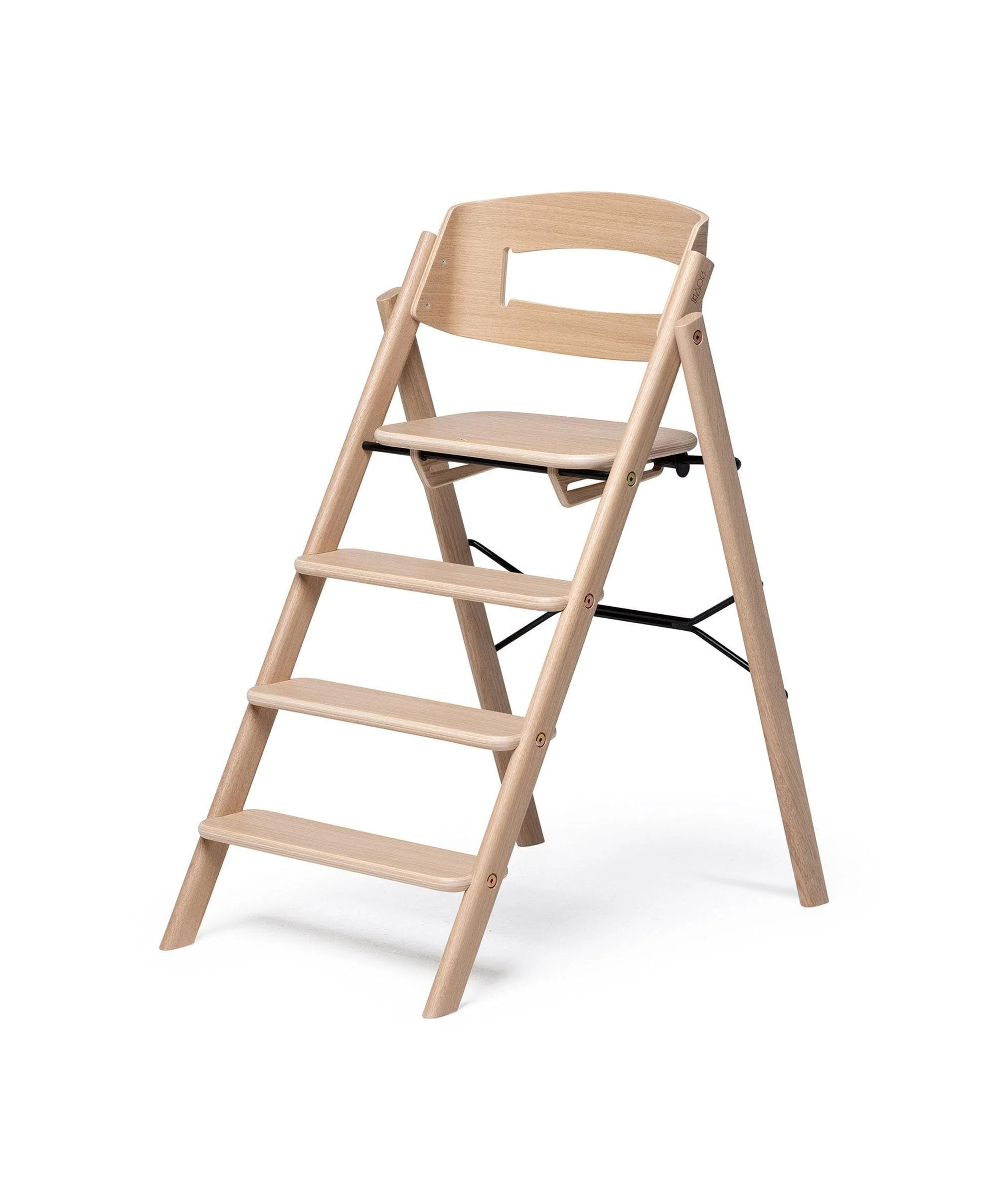 KAOS Foldable Highchair, High Chairs, Brown