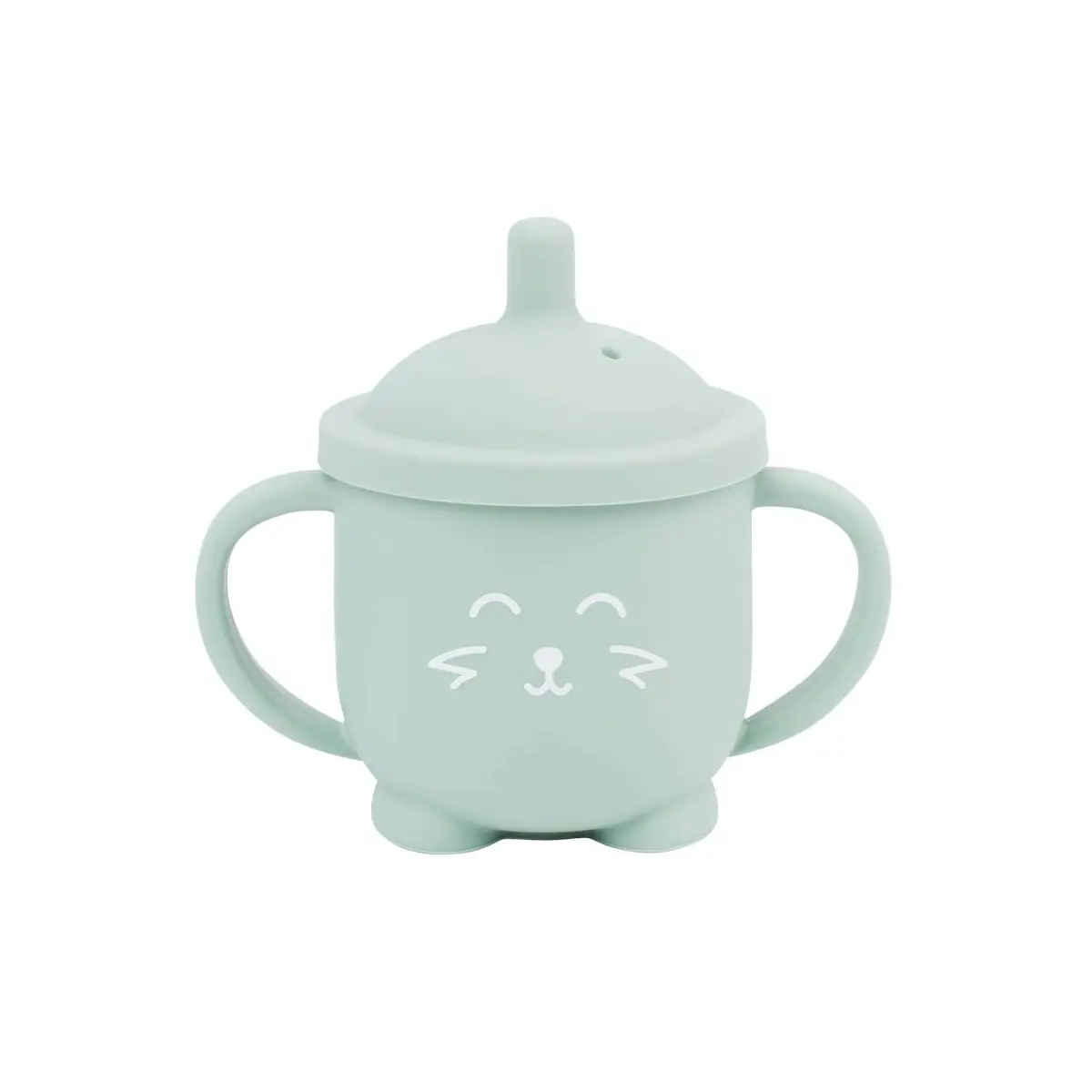 Babymoov Silicone Cup with Cover & Straw - Fox