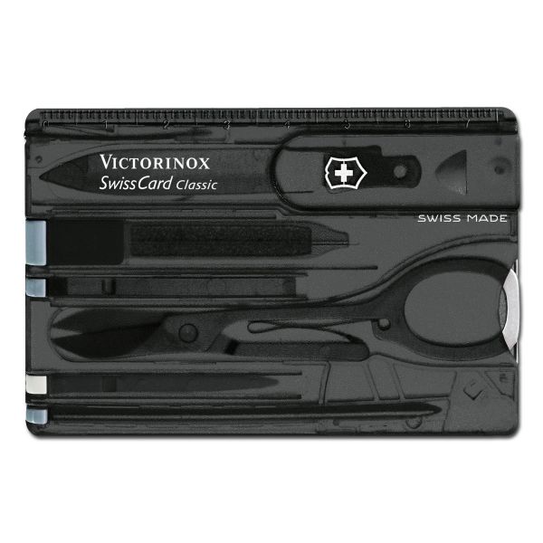 Victorinox Swiss Card Classic Translucent Onyx