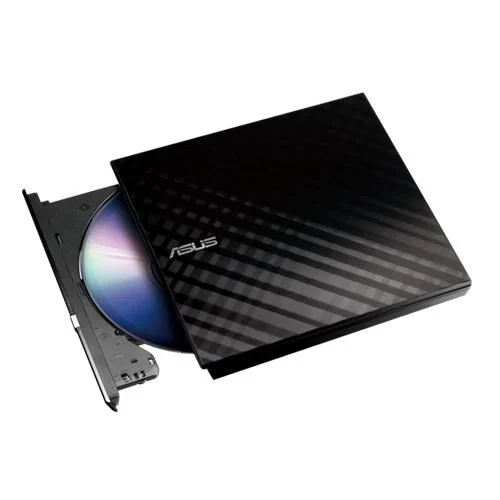 Asus SDRW-08D2S-U LITE External Slim DVD Re-Writer - Black