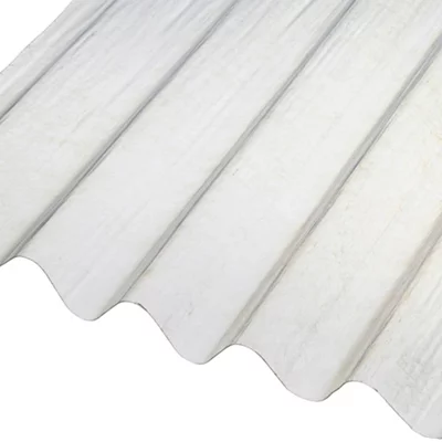 Corrubit Clear Polyester (Pes) Corrugated Roofing Sheet (L)2M (W)950mm (T)0.8mm