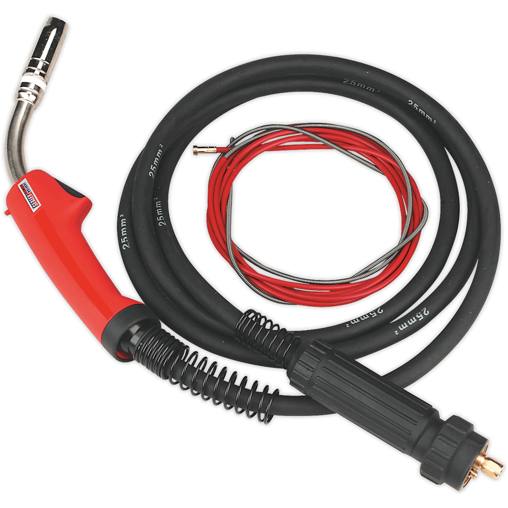 Sealey MIG/T25 MIG Torch 3m Euro Connector TB25