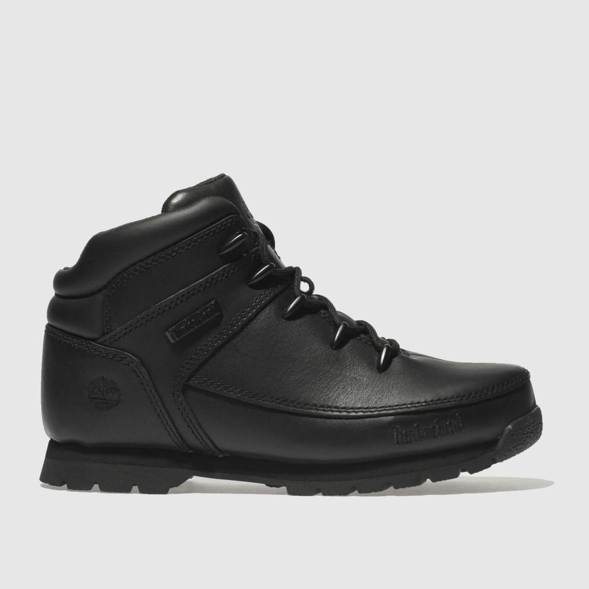 Timberland Kids Black Euro Sprint Boots , Size: 3.5