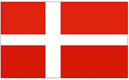 Large 5ft x 3ft Denmark Danish Flag Football Decoration Euro 2021